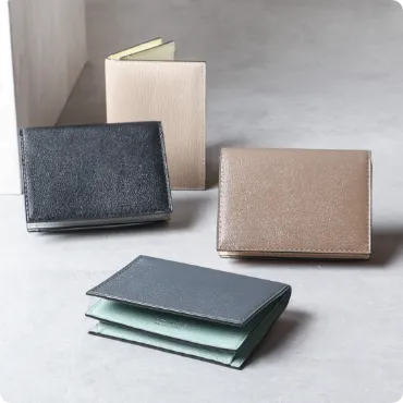 ゴートレザー 名刺入れ