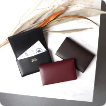 キップ水シボ風琴マチ 名刺入れ