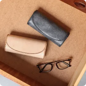 ダクト / アラスカレザー メガネケース