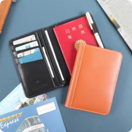 牛革スムース パスポートケース