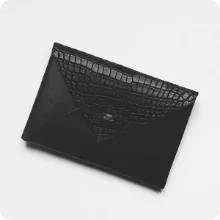 パスポートケース ウルトラブラック