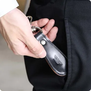 コードバン 靴べらキーホルダー