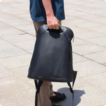 レザーバックパック SLIM BP