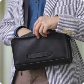 ザ ソール ビス メイド バイ フラソリティ / PAUL キャンバスレザー バックパック