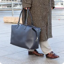 NPレザー ボストンバッグ