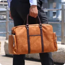 本革ボストンバッグ