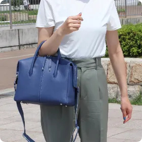 清川商店 / 牛革 レディースM ビジネスバッグ トートバッグ