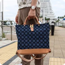 バックトートパック S 南蛮七宝 ナチュラル ファスナー トートバッグ