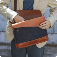 ダブルフラップ L クラッチバッグ