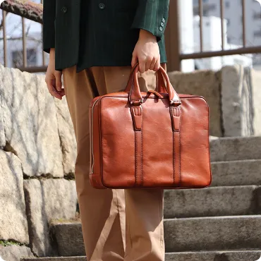 姫路レザー ブリーフケース