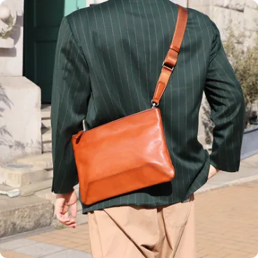 姫路レザー サコッシュ