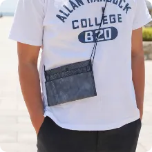 カッパ アラスカレザー サコッシュ