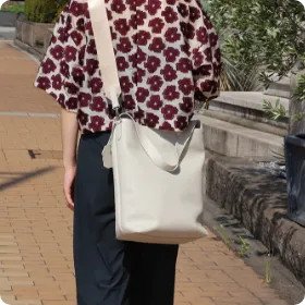 ヨシカワ / イタリアンレザー ワンショルダーバッグ