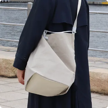 クリップ バケット ラージ トートバッグ