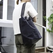 クリップ バケット ミディアム トートバッグ