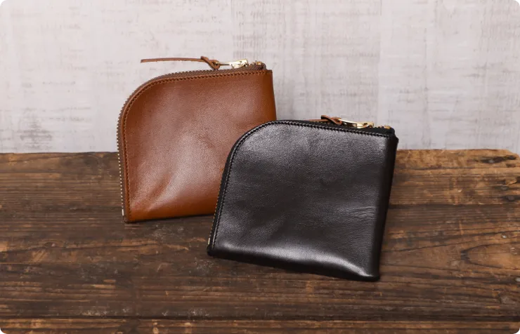 ショートウォレット イタリアンホース L字ショート財布