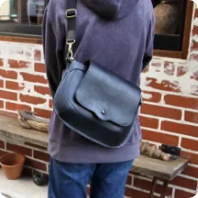 シングルフラップ ショルダーバッグ