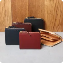 L字ファスナーコンパクト財布