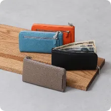 袱紗 FUKUSA Lフォルムジップ財布