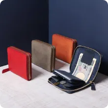 テキサス ラウンドファスナー財布（ショート）