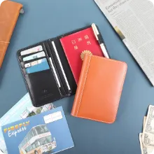 牛革スムース パスポートケース