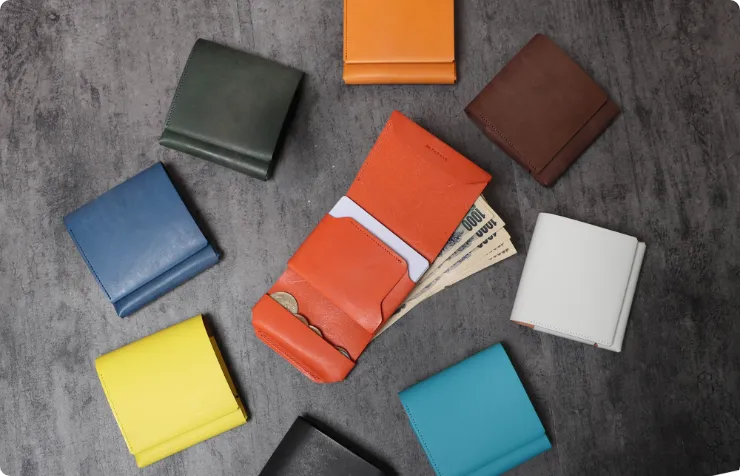 ミニマム +αの財布 メトロ 二つ折り財布