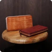 ラウンド札入れ 長財布