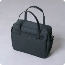 STEVE キャンバスレザー ブリーフケース