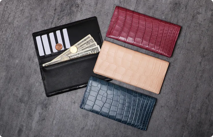 クロコダイル 長財布