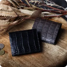 スモールクロコダイル 函マチ コインケース