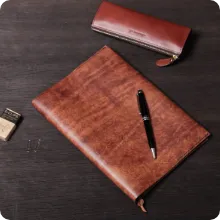 B5レザーノートカバー