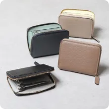ラウンドジップミニウォレット コンパクト財布