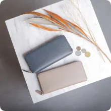 ドレスラウンドジップ 長財布