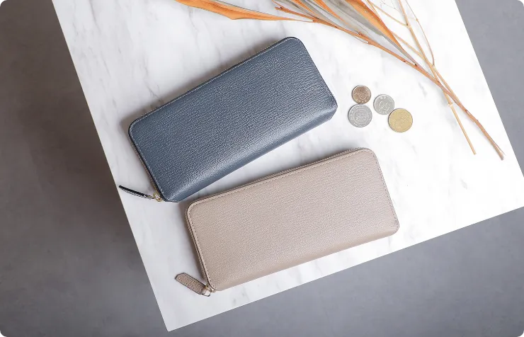 ドレスラウンドジップ 長財布