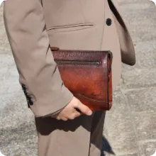 G-3 ストラップハンドルセカンドバッグ