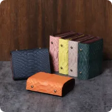 ミッレフォッリエ P25 パイソン コンパクト財布