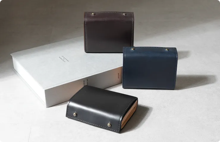 エムピウ　（フリースピリッツ） エムピウの二つ折り財布 millefoglie P25 ミッレフォッリエ2 P25 m+