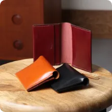 クラムシェル パスケース 