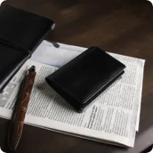 バフィング 名刺入れ