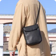 レカド 被せミニショルダーバッグ