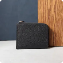 兼ね備える L字ショート財布