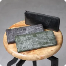 グリシェール L字ファスナー財布