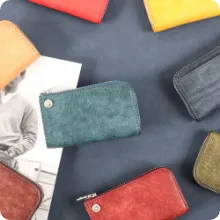 クルリ コンパクトキーケース ウォレット