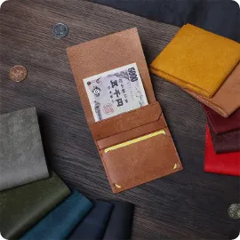 ピアストラ プエブロ 二つ折り財布