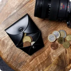 バフィング 折込コインケース