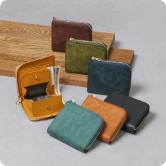 クルバ ショートL字ウォレット