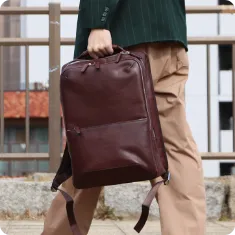 姫路レザー リュック バックパック