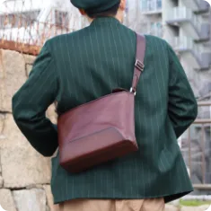 姫路レザー ショルダーバッグ