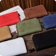 エルク ラウンド小銭入れ