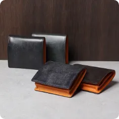 ブライドル切目 BOX小銭入れ